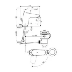 Mitigeur Lavabo OKYRIS - Porcher -France PORCHER Soldes 2022 10387712 2