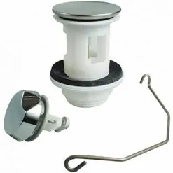 Bonde Lavabo Porcher Nouveau Modèle à Bouton Tournant Porcher