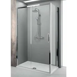 Porcher - Colonne Bain/douche OLYOS Thermostatique Chromé C3 Tête 1/2'' à Disques Céramique -France PORCHER Soldes 2022 12185157 3