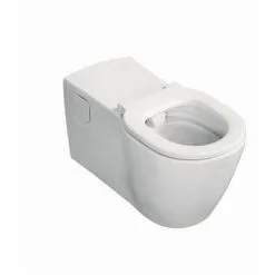 Ensemble Cuvette Matura Rallongée Sans Bride + Abattant FC Blanc PORCHER / IDEAL STANDARD - E819801+E822601