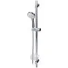 Porcher Barre De Douche Aqua 60 Cm, Douchette 3 Jets, Chromé (D6046AA)