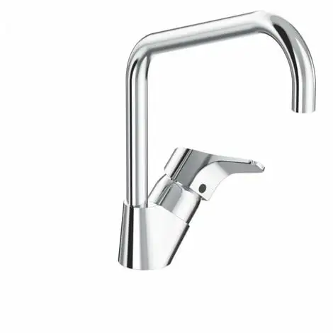Mitigeur évier Col De Cygne Ulysse Porcher - Chrome 1 Mitigeur évier Col De Cygne Ulysse Porcher - Chrome
