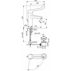 Mitigeur Lavabo Okyris Pro Grande Porcher - Poignée Rallongée - Chrome 3 Mitigeur Lavabo Okyris Pro Grande Porcher - Poignée Rallongée - Chrome -France PORCHER Soldes 2022 33299486 2