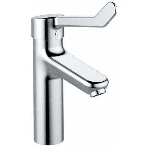 Mitigeur Lavabo Okyris Pro Grande Porcher - Poignée Rallongée - Sans Tirette Ni Vidage Chrome 1 Mitigeur Lavabo Okyris Pro Grande Porcher - Poignée Rallongée - Sans Tirette Ni Vidage Chrome