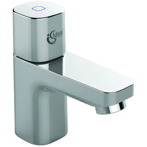Porcher Lave Mains D'angle En Porcelaine Vitrifiée + Robinet Eau Froide, Chrome (E899701B073) 3 Porcher Lave Mains D'angle En Porcelaine Vitrifiée + Robinet Eau Froide, Chrome (E899701B073) – Image 3