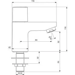 Porcher Lave Mains D'angle En Porcelaine Vitrifiée + Robinet Eau Froide, Chrome (E899701B073) 9 Porcher Lave Mains D'angle En Porcelaine Vitrifiée + Robinet Eau Froide, Chrome (E899701B073) -France PORCHER Soldes 2022 40901268 5
