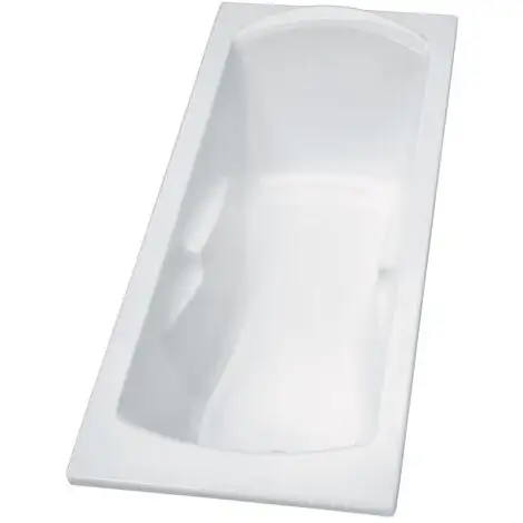 PORCHER Baignoire Droite Ulysse 2 Acrylique, 160 X 75 1 PORCHER Baignoire Droite Ulysse 2 Acrylique, 160 X 75