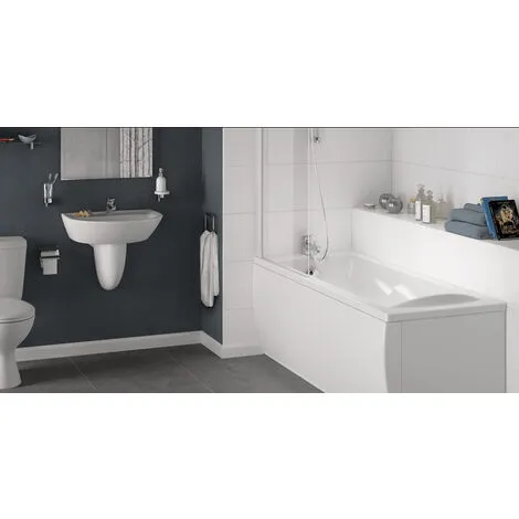 PORCHER Baignoire Droite Ulysse 2 Acrylique, 160 X 75 2 PORCHER Baignoire Droite Ulysse 2 Acrylique, 160 X 75 – Image 2