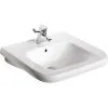 PORCHER Lavabo Autoportant Matura2 60X55 Avec Trop Plein Blanc