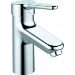 PORCHER Mitigeur Lavabo OKYRIS PRO, Bec Fixe, 169 Mm, Bonde Metal - Chrome