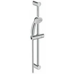 PORCHER Barre De Douche AQUA, Douchette 1 Jet - 61 Cm - Chrome