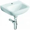 PORCHER Lave Mains MATURA 2 - Sans Trop Plein - 31x37 Cm - Blanc