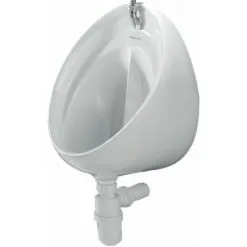 PORCHER Urinoir HYGIENIQ, Anti Eclaboussure - Blanc