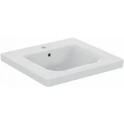 PORCHER Lavabo-plan SANIS Accessible Aux PMR - 60 X 55,5 Cm - Blanc