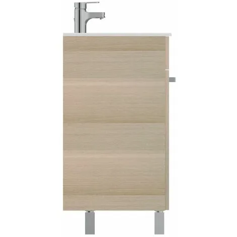 PORCHER Ensemble Meuble Et Lavabo-plan ULYSSE, 2 Portes - Boir Clair - 60cm 3 PORCHER Ensemble Meuble Et Lavabo-plan ULYSSE, 2 Portes - Boir Clair - 60cm – Image 3