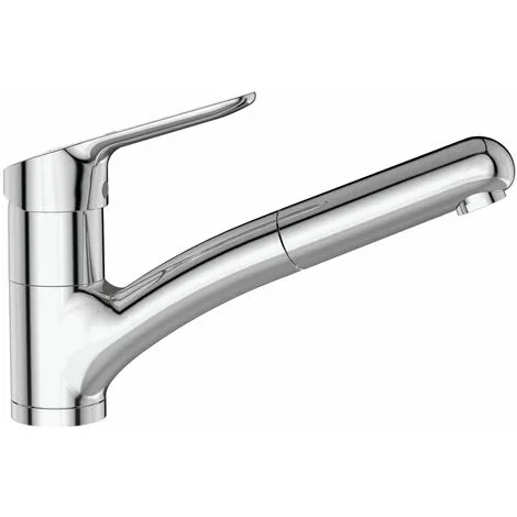 PORCHER Mitigeur évier OKYRIS C3, Douchette - 164 Mm - Chrome 1 PORCHER Mitigeur évier OKYRIS C3, Douchette - 164 Mm - Chrome
