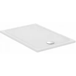 PORCHER Receveur OKYRIS Rectangle Droite - 120 X 80 Cm - Blanc - Sans Bonde
