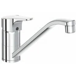 PORCHER Mitigeur évier ULYSSE C3, Bec Profilé - 169 Mm - Chrome