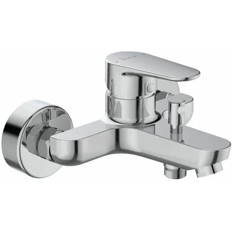 PORCHER Mitigeur Bain/douche Mural KHEOPS, 175 Mm - Chrome 1 PORCHER Mitigeur Bain/douche Mural KHEOPS, 175 Mm - Chrome