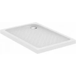 PORCHER Receveur à Poser ULYSSE 100 X 80 Cm - Blanc - Sans Bonde