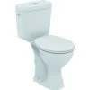 Pack WC Surélevé Ulysse - Porcher - 70x38.5cm - Blanc - Blanc